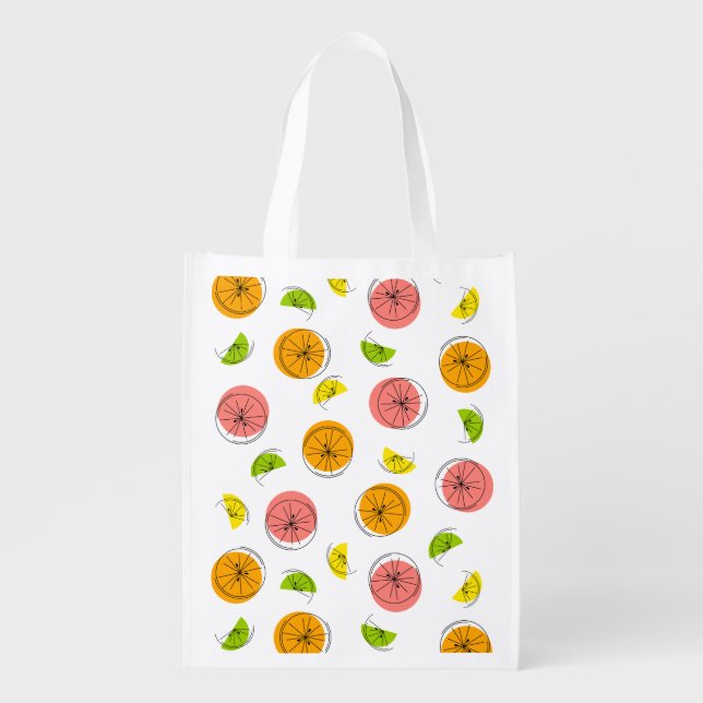 Citrus Multi Grocery Bag (Front)
