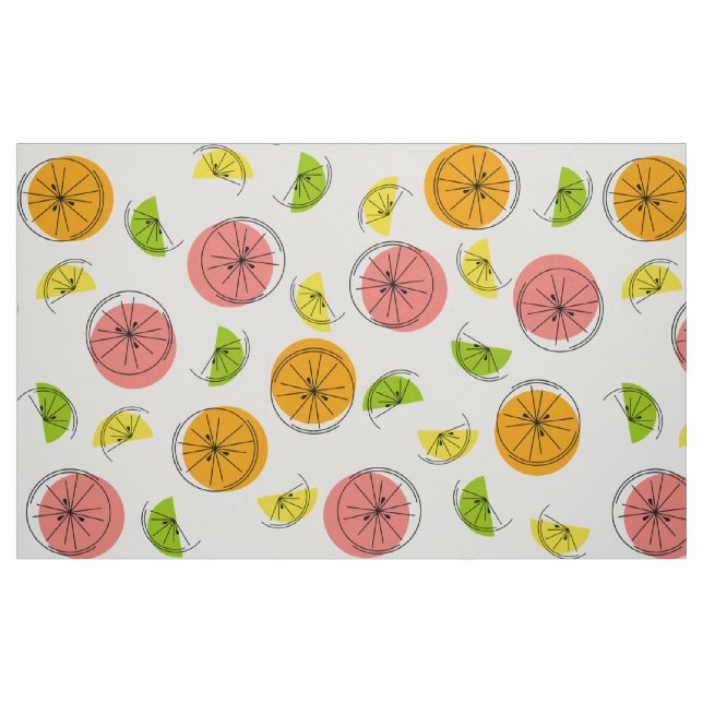 Citrus Multi large print Fabric (Fat Quarter)