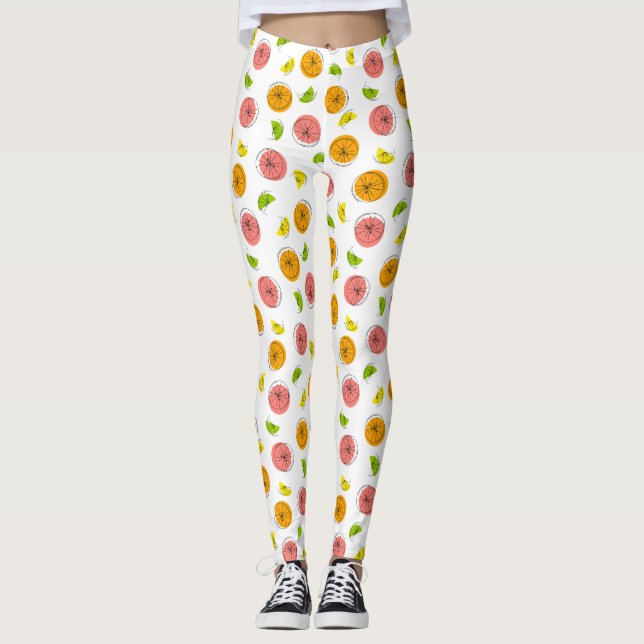 Citrus Multi leggings (Front)