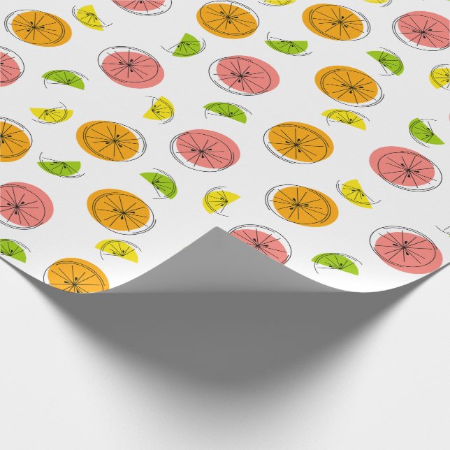 Citrus Multi Wrapping Paper (Corner)
