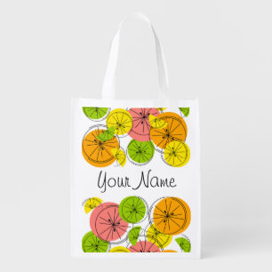 Citrus Name Grocery Bag