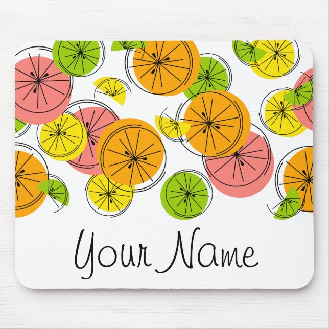 Citrus Name mouse pad (Front)