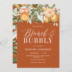 Citrus, orange + blossom brunch & bubbly