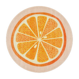 Citrus Orange Cutting Board