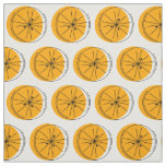 Citrus Orange fabric