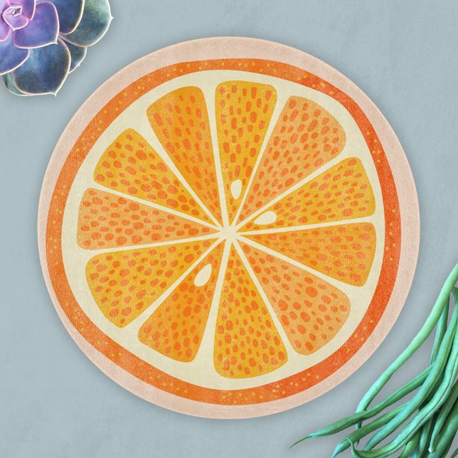 Citrus Orange Fun Cutting Board (Creator Uploaded)