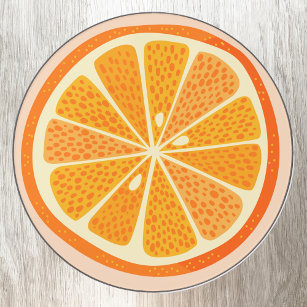 Citrus Orange Fun Wireless Charger