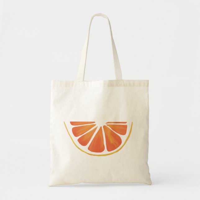Citrus Orange Grapefruit Slice Art Tote Bag (Front)