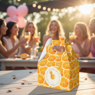 Citrus Orange Slice Favor Box