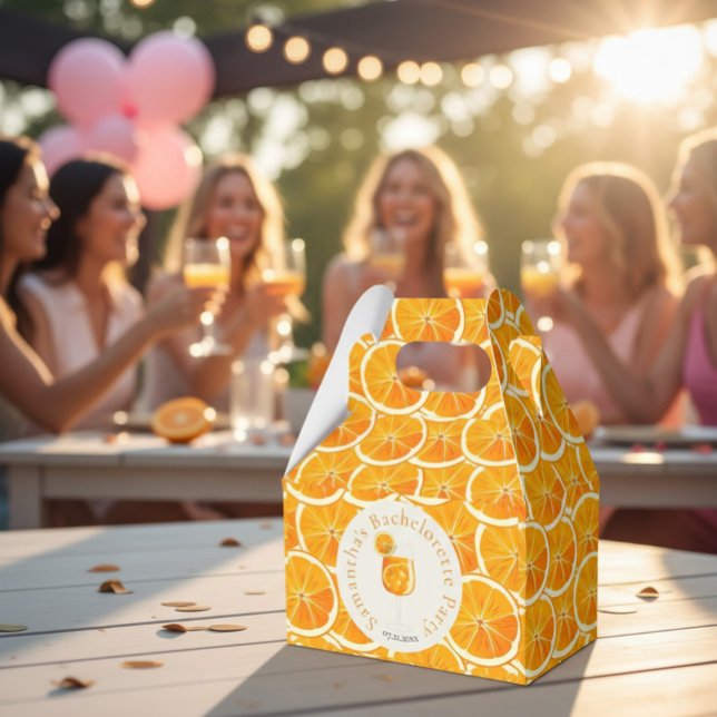 Citrus Orange Slice Favor Box (Creator Uploaded)