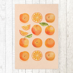 Citrus Oranges Rug