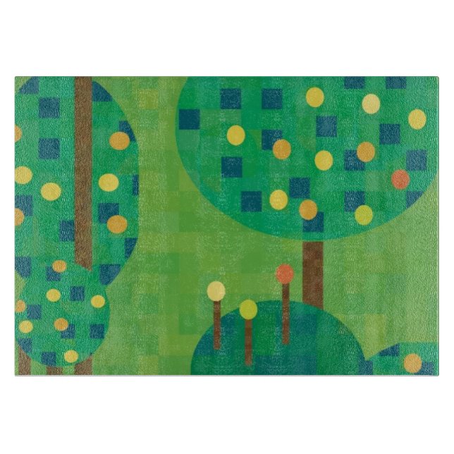 Citrus orchard cutting board (Front)