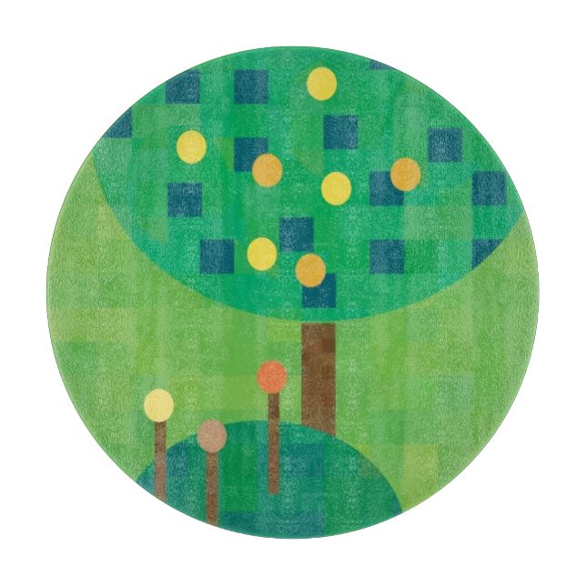 Citrus orchard cutting board (Front)