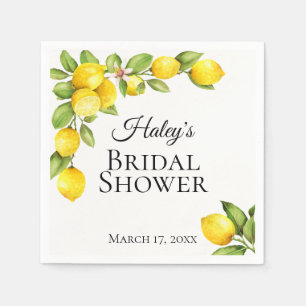 Citrus Orchard Personalized Napkins