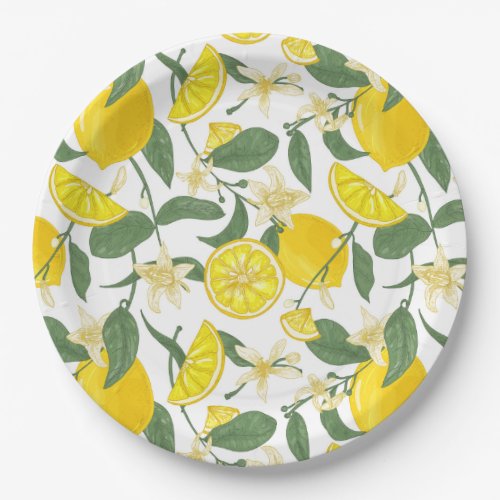 Citrus Paper Plate