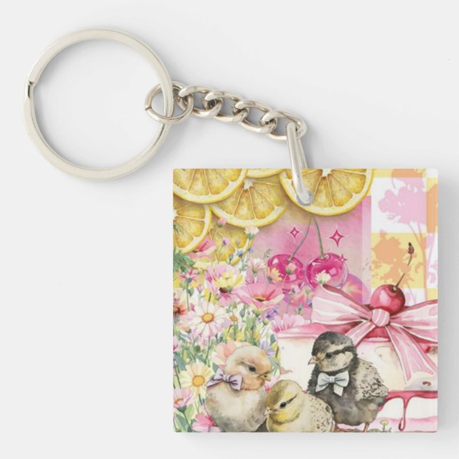 CITRUS PARTY KEYCHAIN (Front)