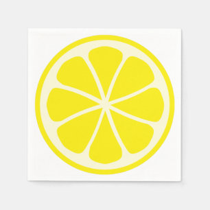 Citrus Party Lemon Napkins