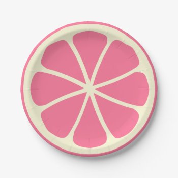 Citrus Party Paper Plates by cranberrydesign at Zazzle
