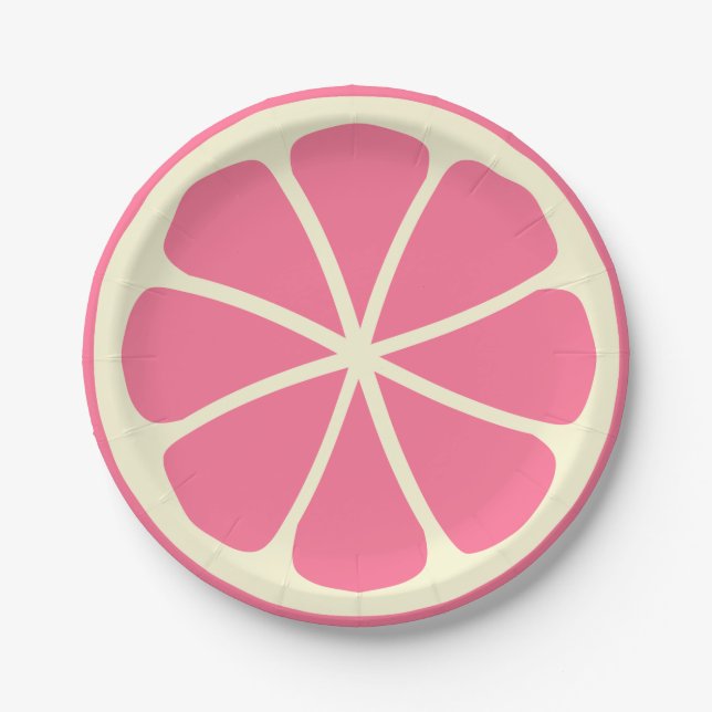 Citrus Party Paper Plates (Front)
