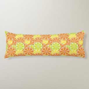 Citrus Pattern 2 Body Pillow