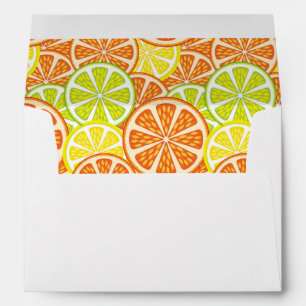 Citrus Pattern 2 Envelope