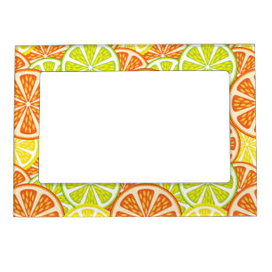 Citrus Pattern 2 Magnetic Frame