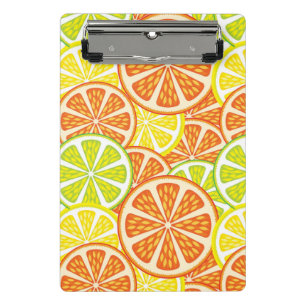 Citrus Pattern 2 Mini Clipboard