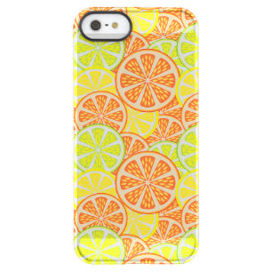 Citrus Pattern 2 Permafrost iPhone SE/5/5s Case
