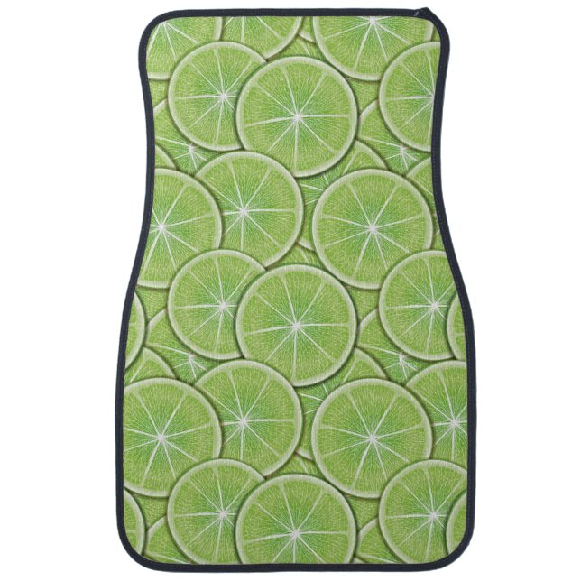 Citrus Pattern Car Floor Mat (Front)