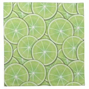 Citrus Pattern Cloth Napkin