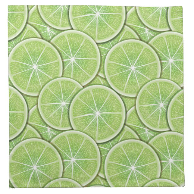 Citrus Pattern Cloth Napkin (Front)