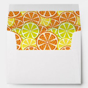 Citrus pattern envelope