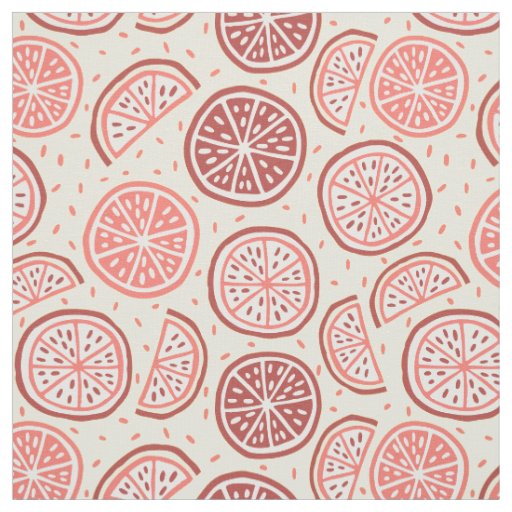 Citrus Pattern fabric