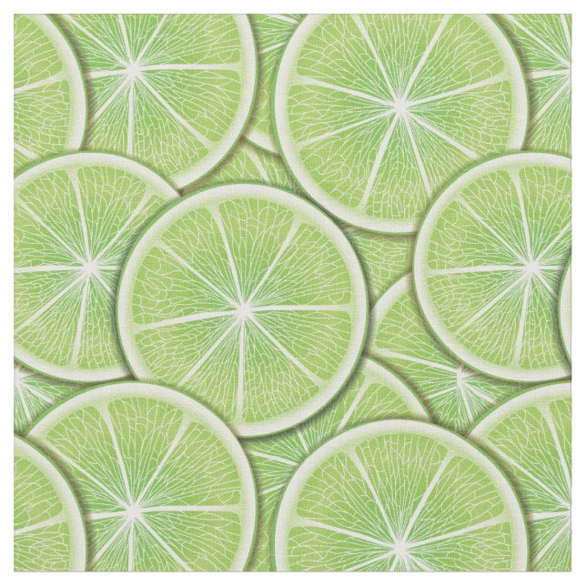 Citrus Pattern Fabric (Close Up)
