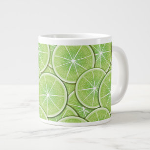 Citrus Pattern Giant Coffee Mug
