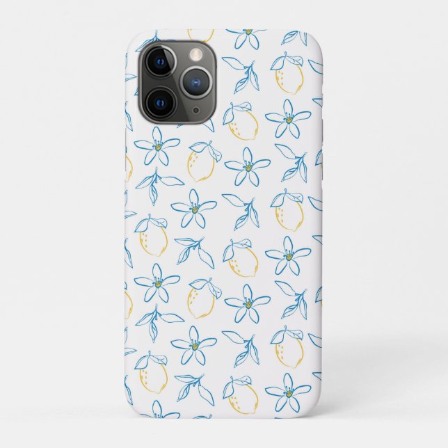 Citrus Pattern Hand Drawn -  Case-Mate iPhone Case (Back)