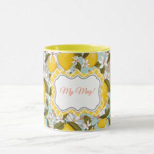 Citrus Pattern Mug