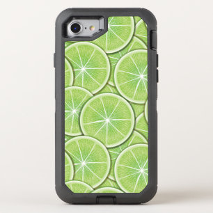 Citrus Pattern OtterBox Defender iPhone SE/8/7 Case