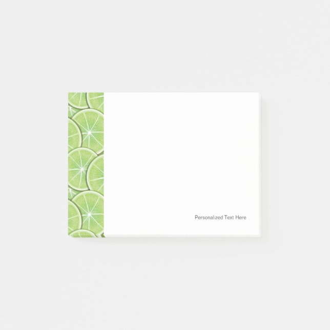 Citrus Pattern Post-it Notes (Front)