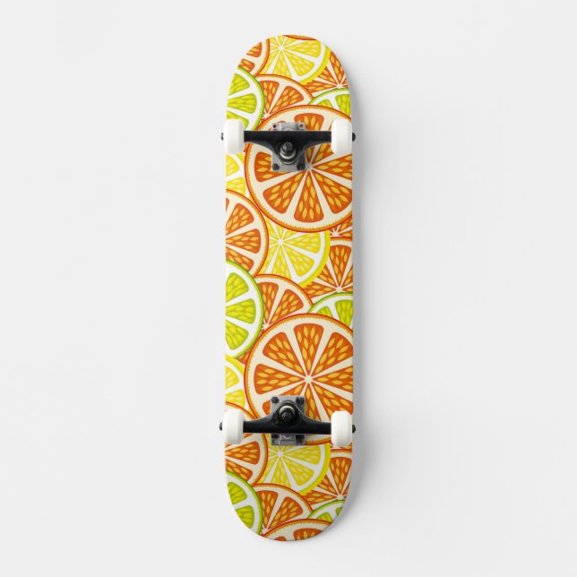 Citrus pattern skateboard (Front)