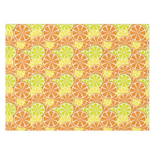 Citrus pattern tablecloth