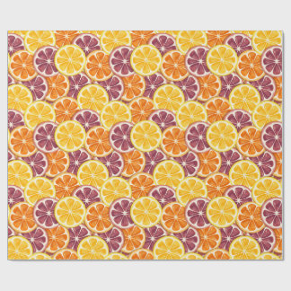 Citrus pattern  wrapping paper