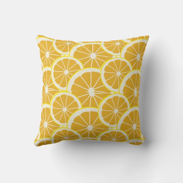 Citrus Slice Pillow (Back)