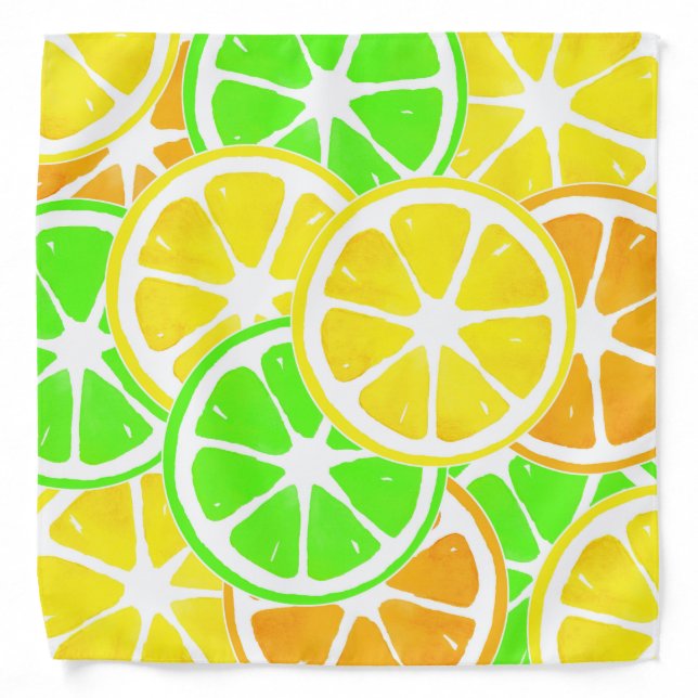 Citrus Slices  Bandana (Front)