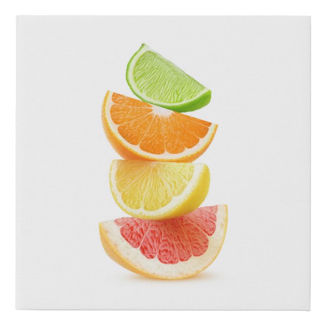 Citrus Slices Canvas (Front)
