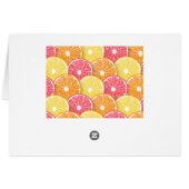 Citrus slices cards (Back Horizontal)
