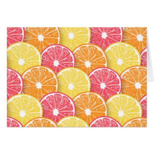 Citrus slices cards (Front Horizontal)