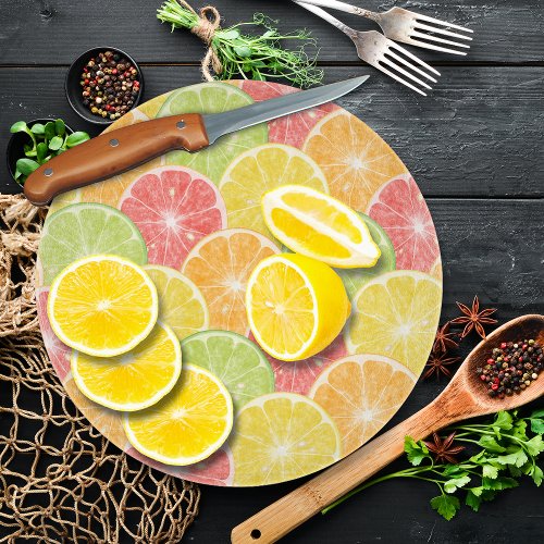 Citrus Slices Cutting Board