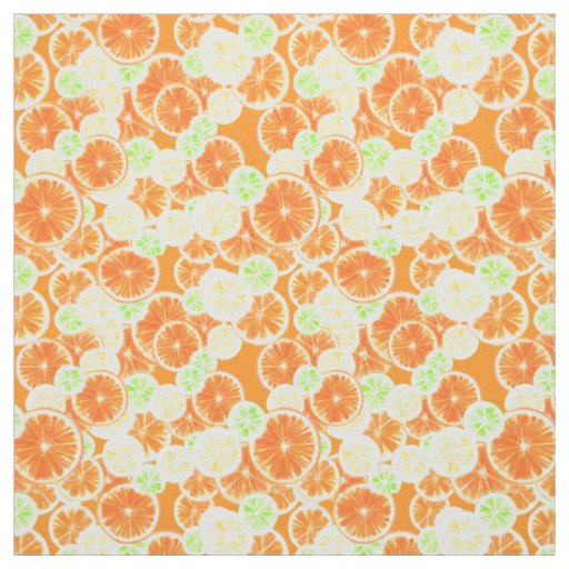 Citrus Slices Fabric