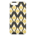 Citrus Slices in Modern Diamond Pattern iPhone 8 Plus/7 Plus Case